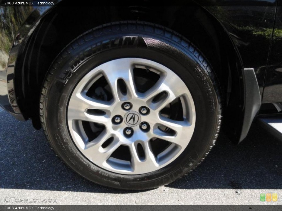 2008 Acura MDX Technology Wheel and Tire Photo #39190435