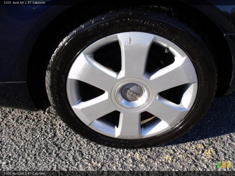 2005 Audi A4 1.8T Cabriolet Wheel and Tire Photo #39190519