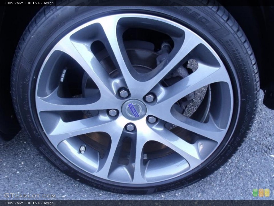 2009 Volvo C30 T5 R-Design Wheel and Tire Photo #39190787