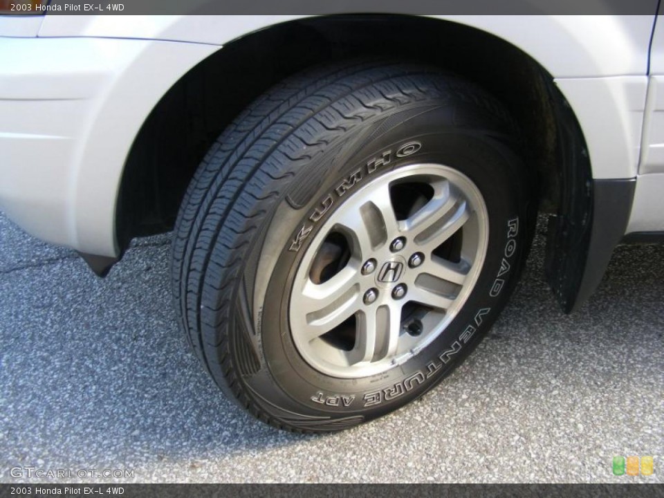 2003 Honda Pilot EX-L 4WD Wheel and Tire Photo #39191807