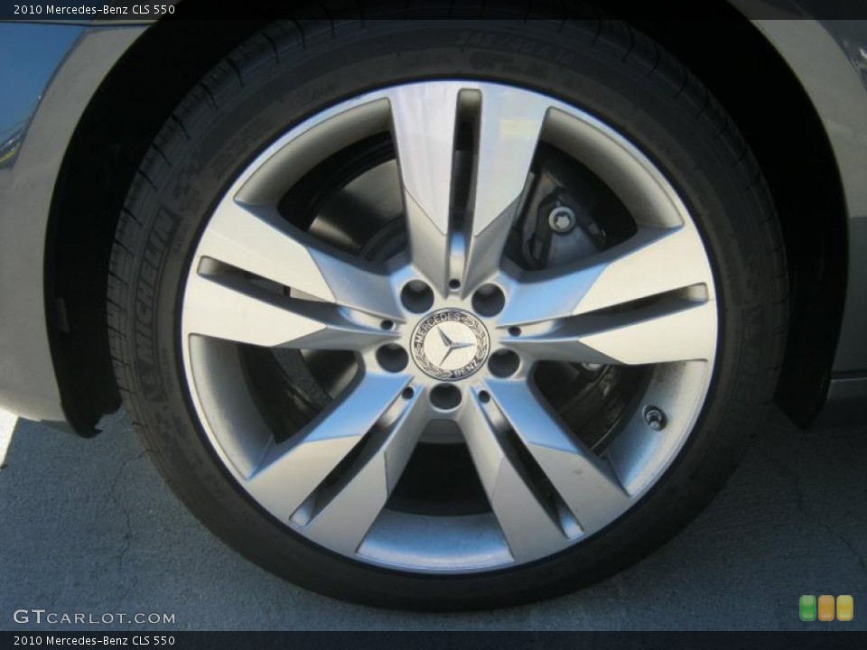 2010 Mercedes-Benz CLS 550 Wheel and Tire Photo #39192779