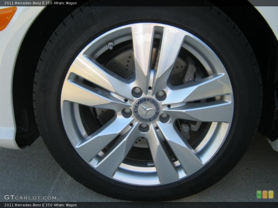 2011 Mercedes-Benz E 350 4Matic Wagon Wheel and Tire Photo #39193039