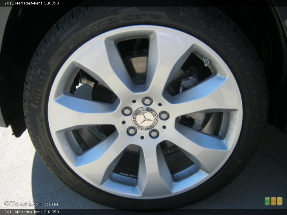 2011 Mercedes-Benz GLK 350 Wheel and Tire Photo #39194515