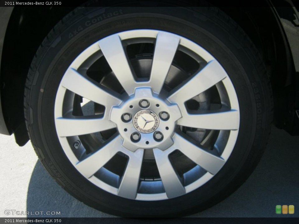 2011 Mercedes-Benz GLK 350 Wheel and Tire Photo #39194723