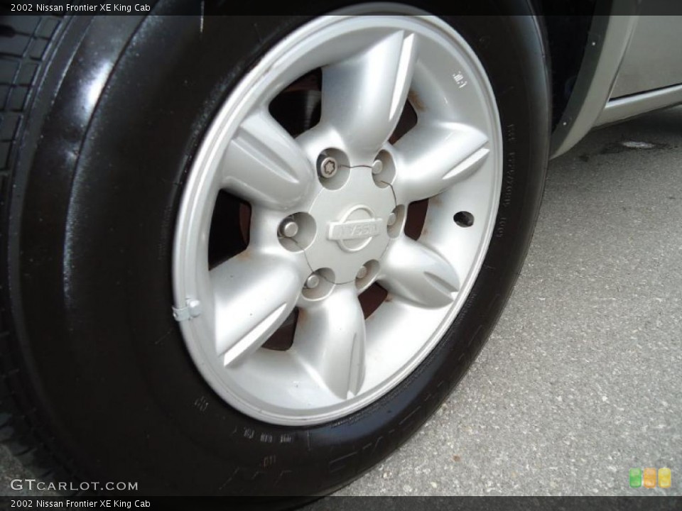 2002 Nissan Frontier XE King Cab Wheel and Tire Photo #39199491
