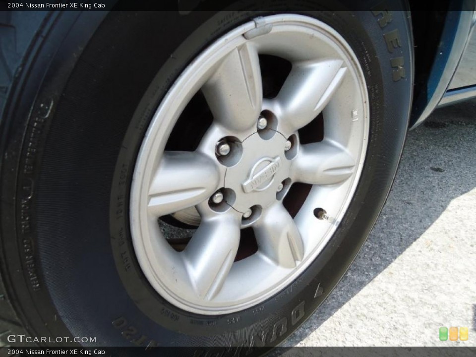 2004 Nissan Frontier XE King Cab Wheel and Tire Photo #39201635