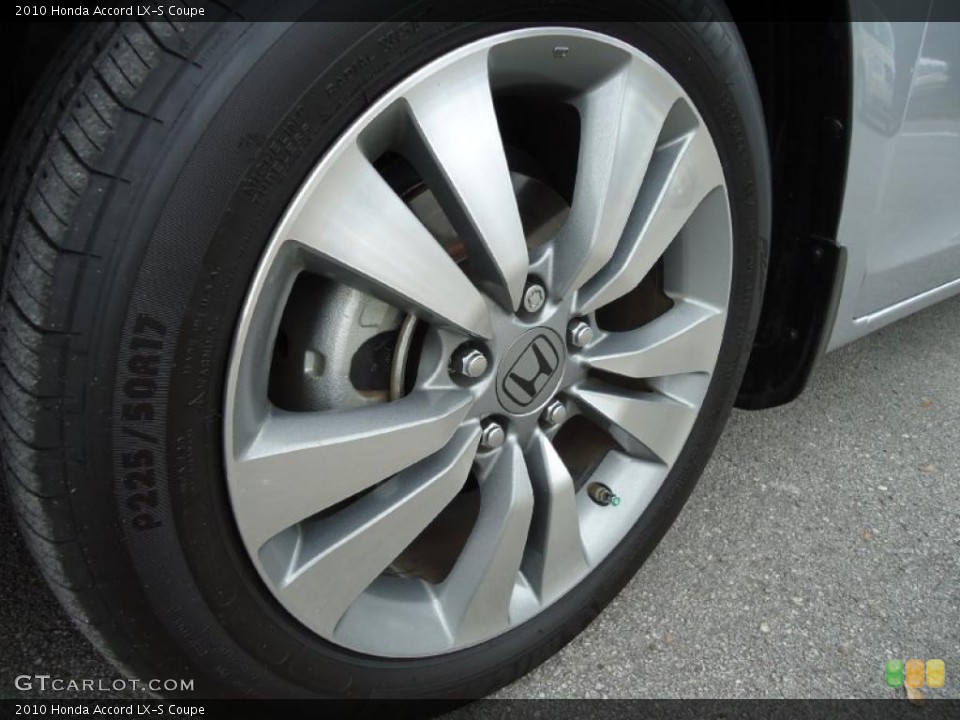 2010 Honda Accord LX-S Coupe Wheel and Tire Photo #39202738