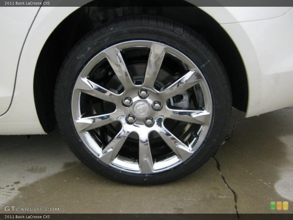 2011 Buick LaCrosse CXS Wheel and Tire Photo #39202936