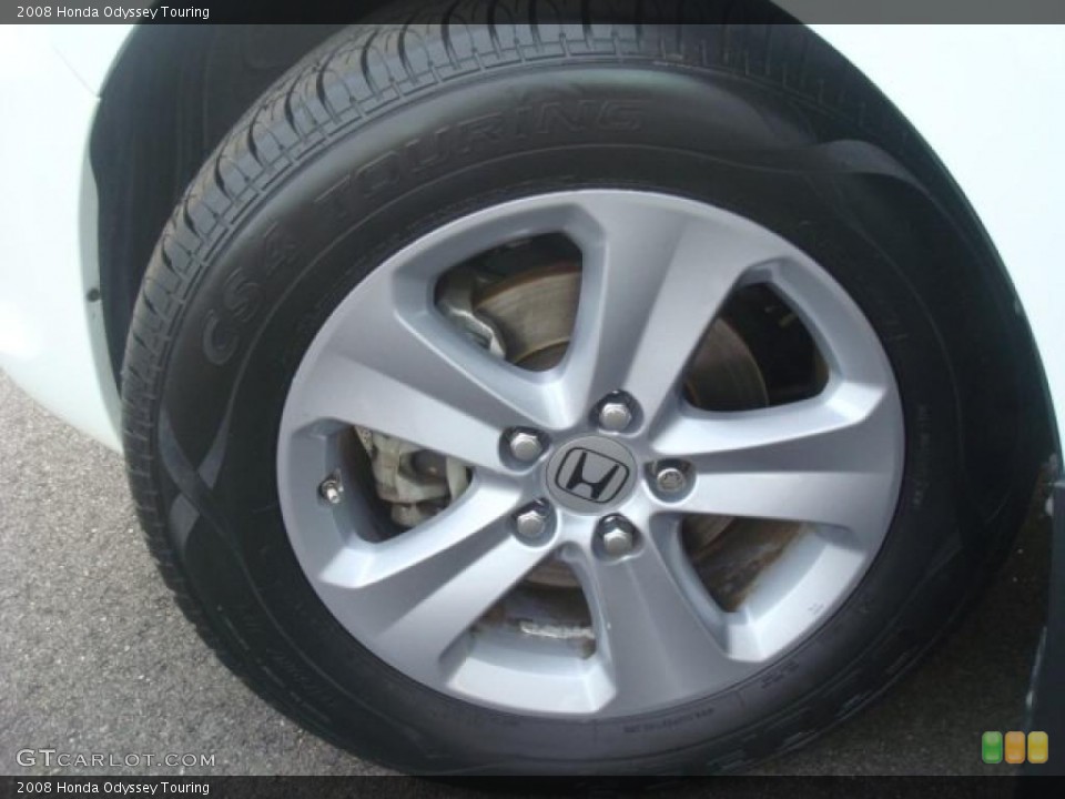 2008 Honda Odyssey Touring Wheel and Tire Photo #39204796