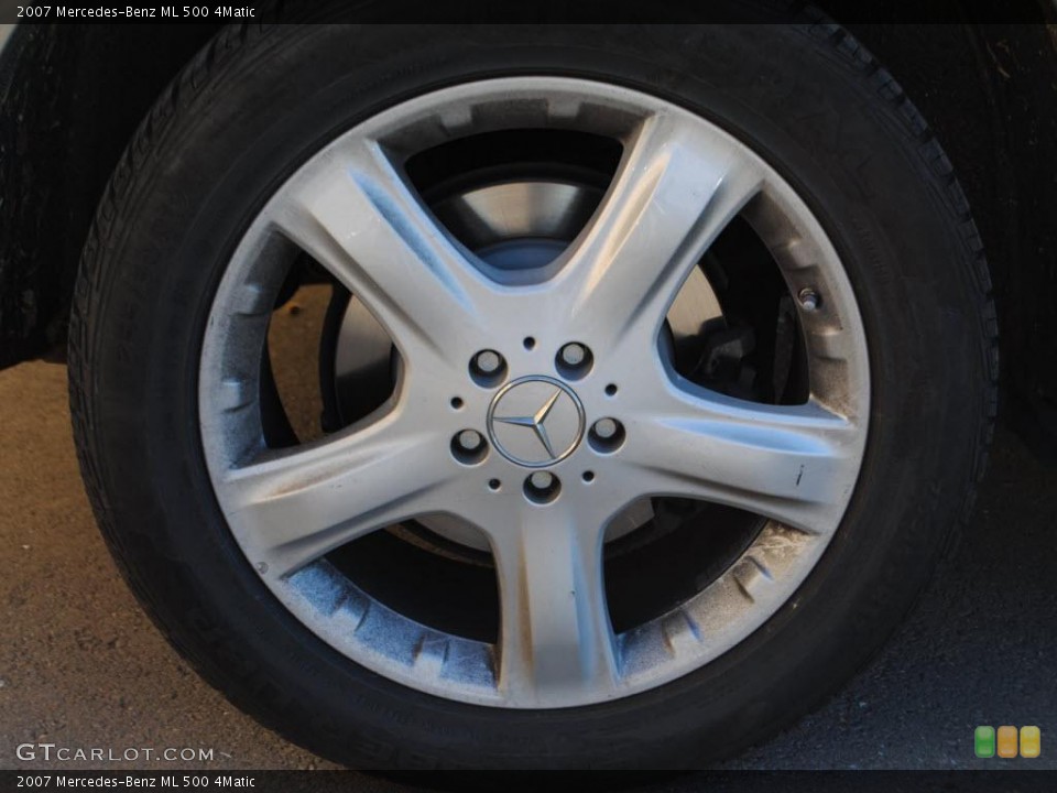 2007 Mercedes-Benz ML 500 4Matic Wheel and Tire Photo #39207618