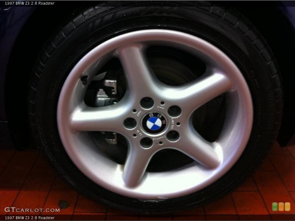 1997 BMW Z3 2.8 Roadster Wheel and Tire Photo #39212890