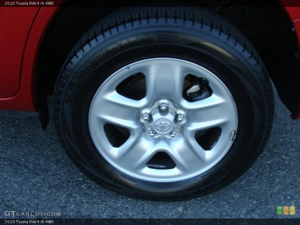 2010 Toyota RAV4 I4 4WD Wheel and Tire Photo #39213114