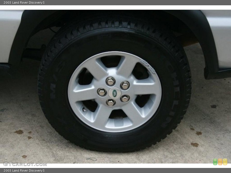 2003 Land Rover Discovery S Wheel and Tire Photo #39216274