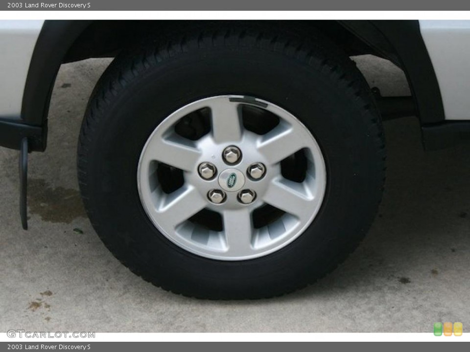 2003 Land Rover Discovery S Wheel and Tire Photo #39216290