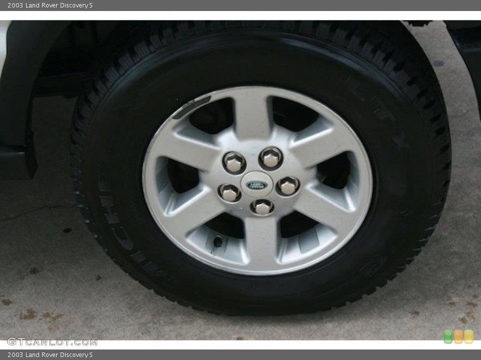 2003 Land Rover Discovery S Wheel and Tire Photo #39216305