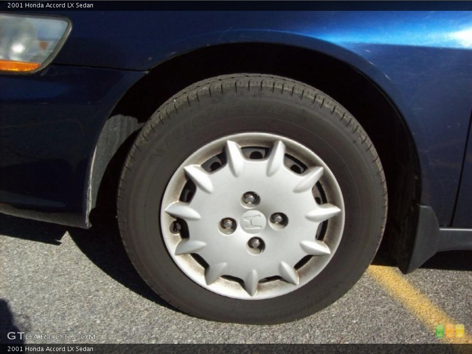 2001 Honda Accord LX Sedan Wheel and Tire Photo #39216626