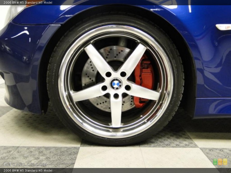 2006 BMW M5 Custom Wheel and Tire Photo #39216642