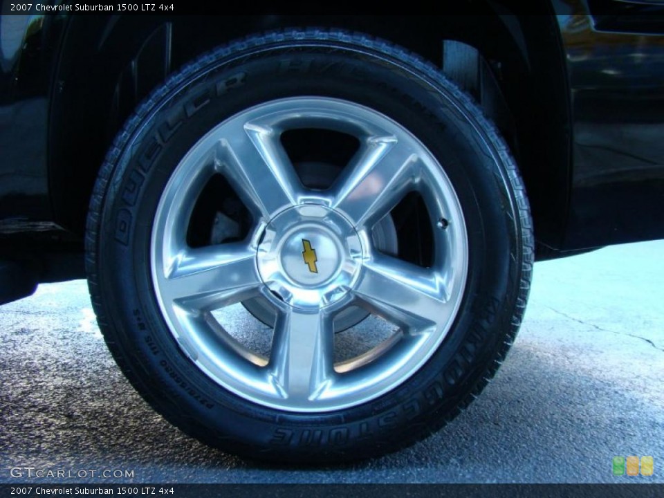 2007 Chevrolet Suburban 1500 LTZ 4x4 Wheel and Tire Photo #39217918