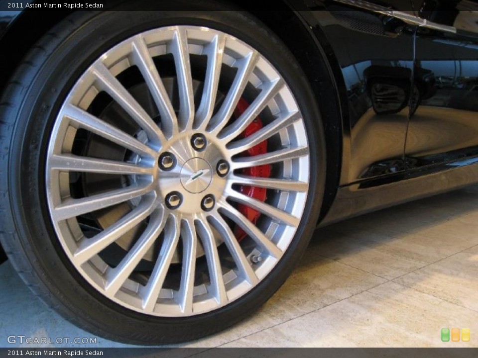 2011 Aston Martin Rapide Sedan Wheel and Tire Photo #39219346
