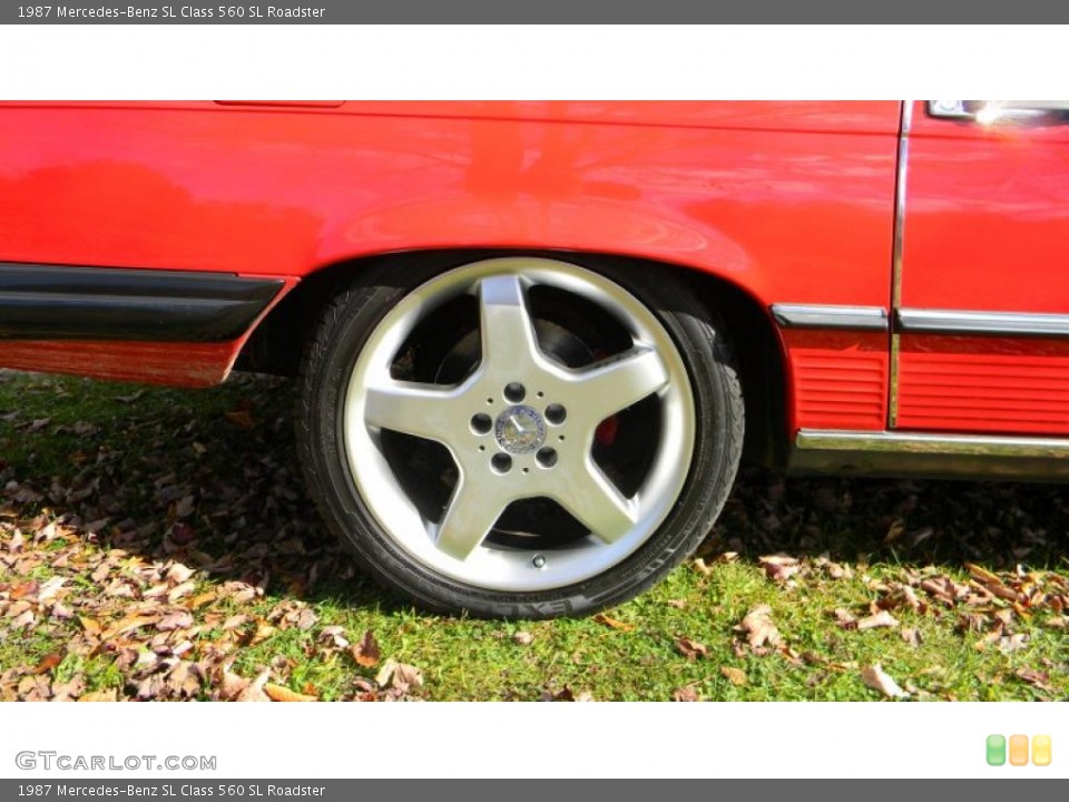 1987 Mercedes-Benz SL Class Custom Wheel and Tire Photo #39219546