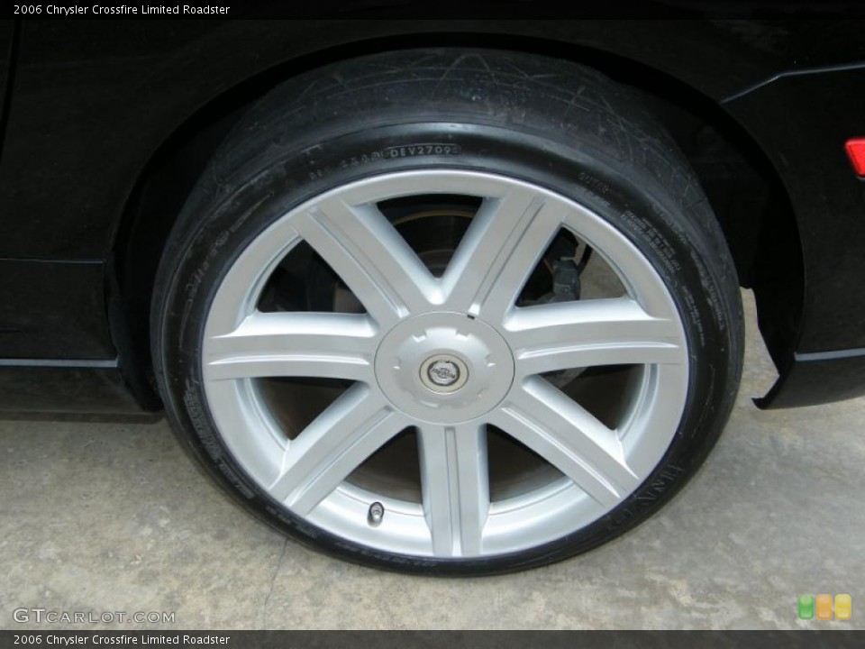 2006 Chrysler Crossfire Limited Roadster Wheel and Tire Photo #39220066