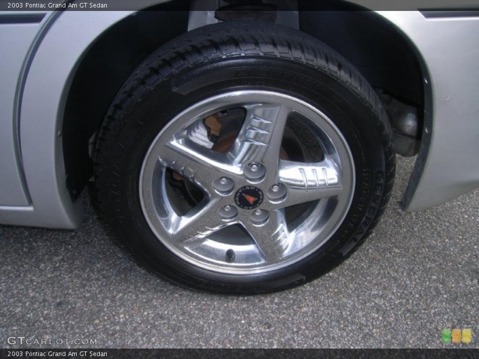 2003 Pontiac Grand Am GT Sedan Wheel and Tire Photo #39220270