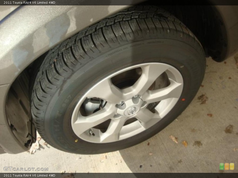 2011 Toyota RAV4 V6 Limited 4WD Wheel and Tire Photo #39221918