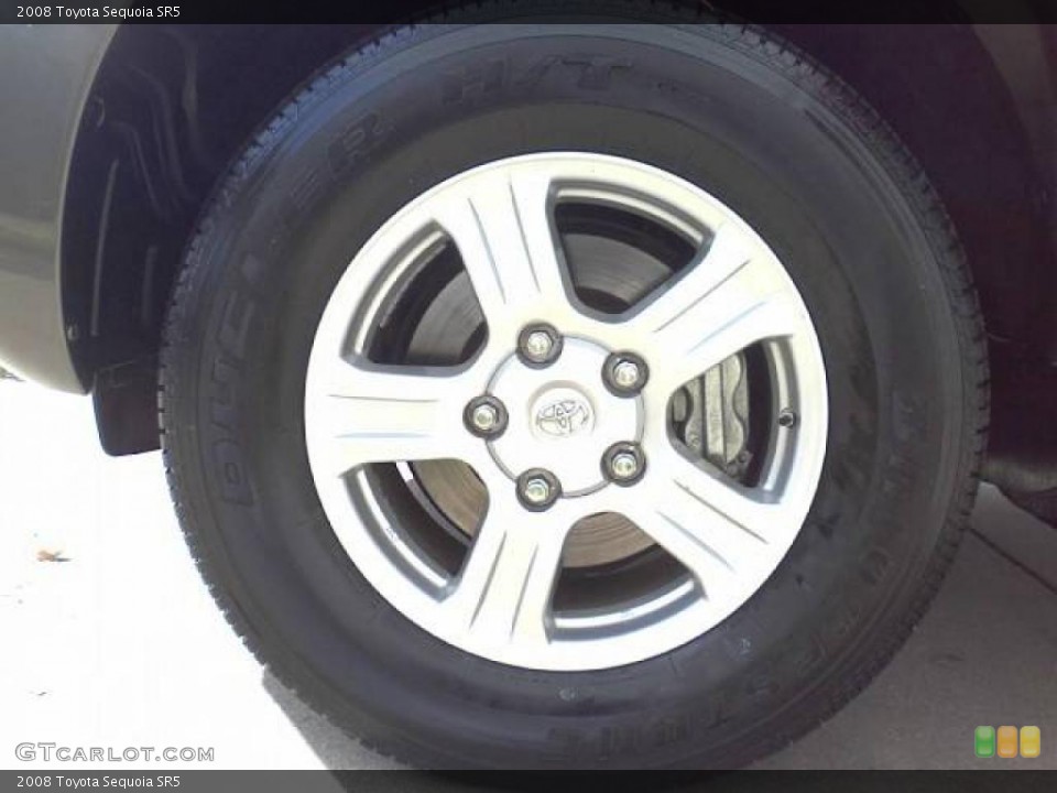 2008 Toyota Sequoia SR5 Wheel and Tire Photo #39223386