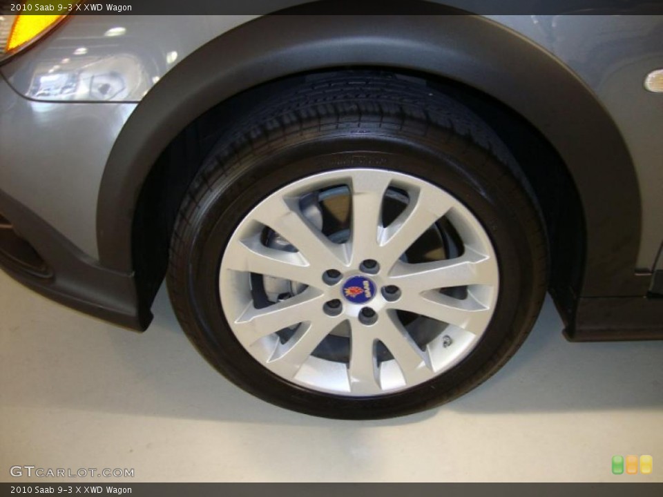 2010 Saab 9-3 X XWD Wagon Wheel and Tire Photo #39224386