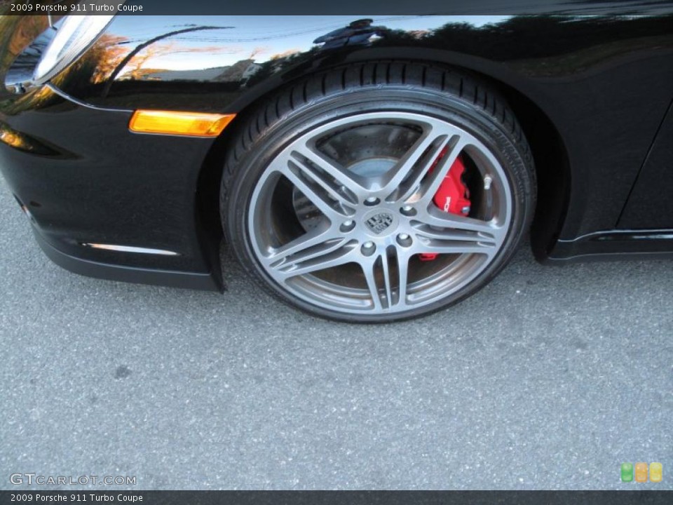 2009 Porsche 911 Turbo Coupe Wheel and Tire Photo #39226930