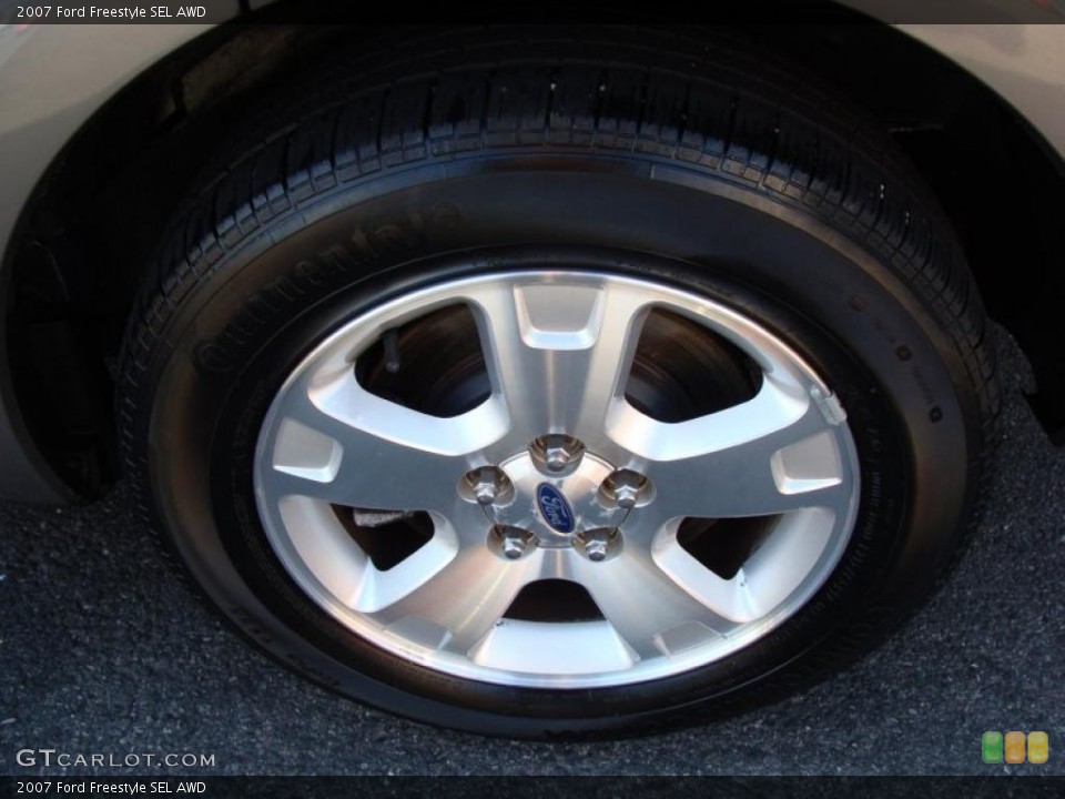 2007 Ford Freestyle SEL AWD Wheel and Tire Photo #39227954