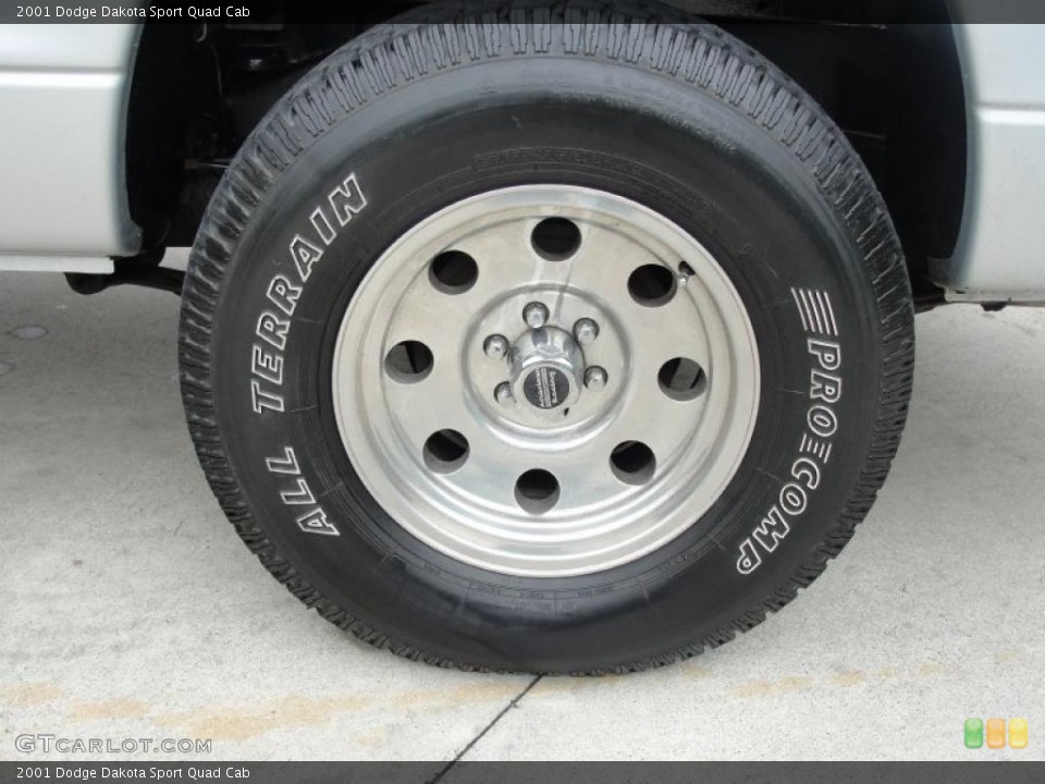 2001 Dodge Dakota Custom Wheel and Tire Photo #39228522
