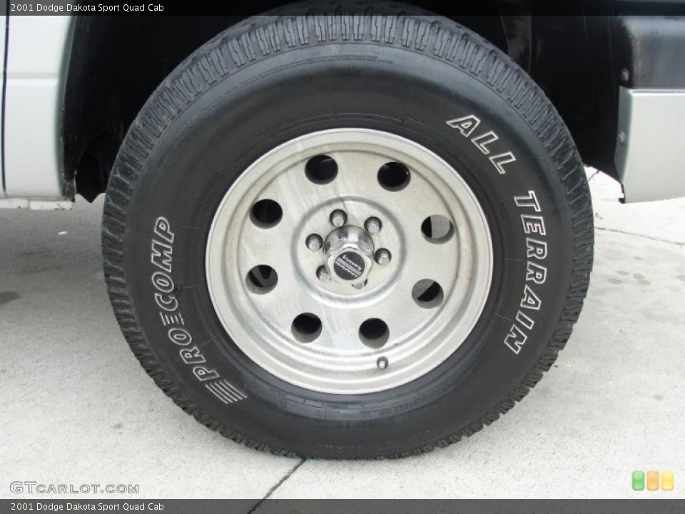 2001 Dodge Dakota Custom Wheel and Tire Photo #39228558