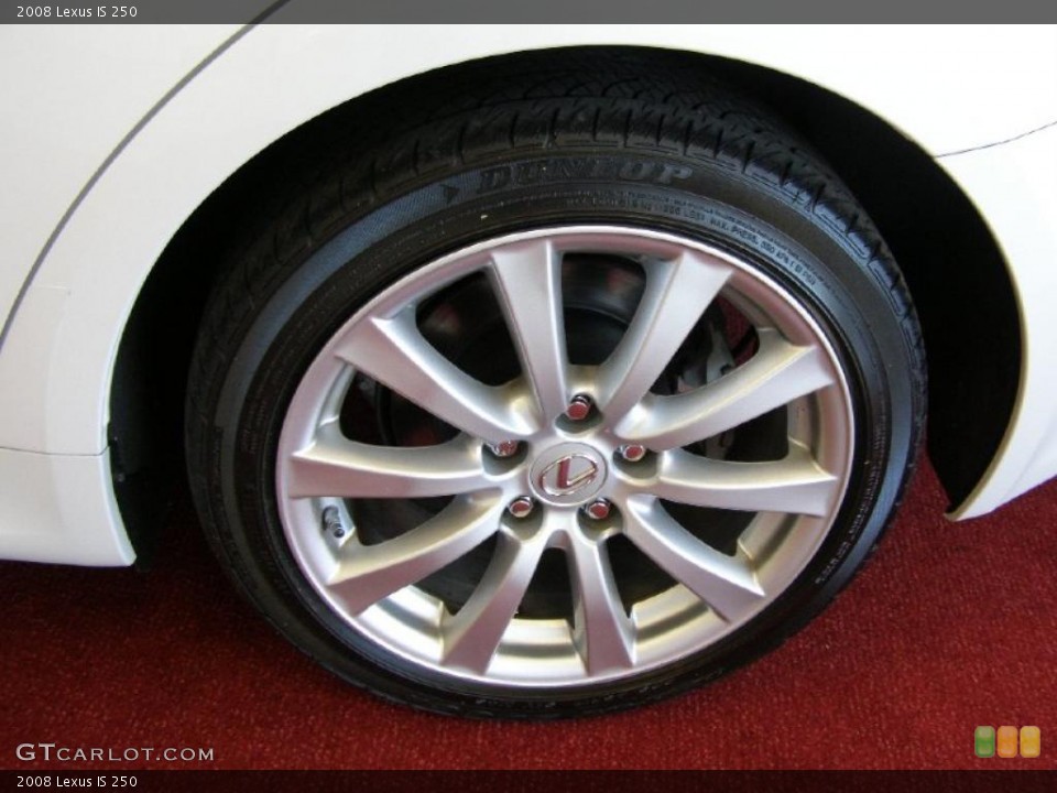 2008 Lexus IS 250 Wheel and Tire Photo #39230018