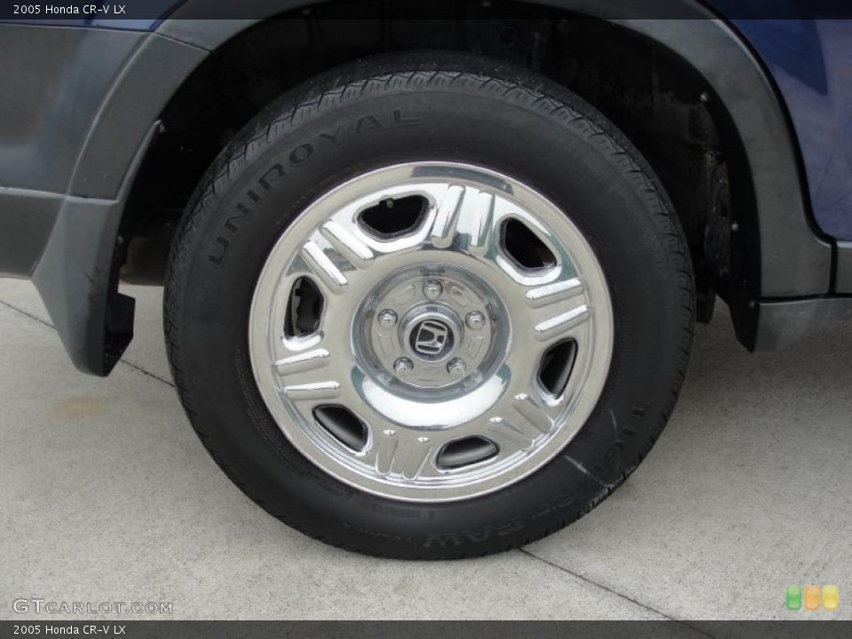 2005 Honda CR-V LX Wheel and Tire Photo #39230370