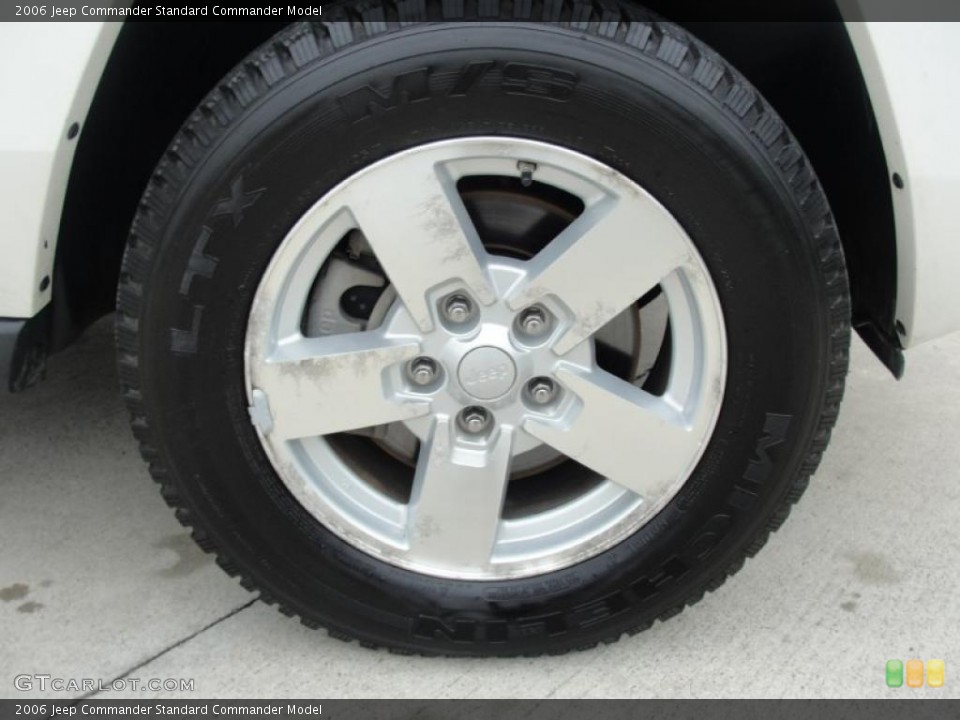 2006 Jeep Commander  Wheel and Tire Photo #39231206