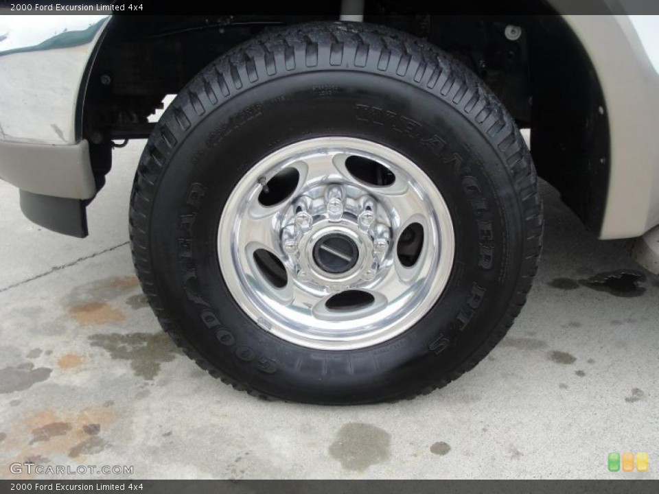 2000 Ford Excursion Limited 4x4 Wheel and Tire Photo #39238781