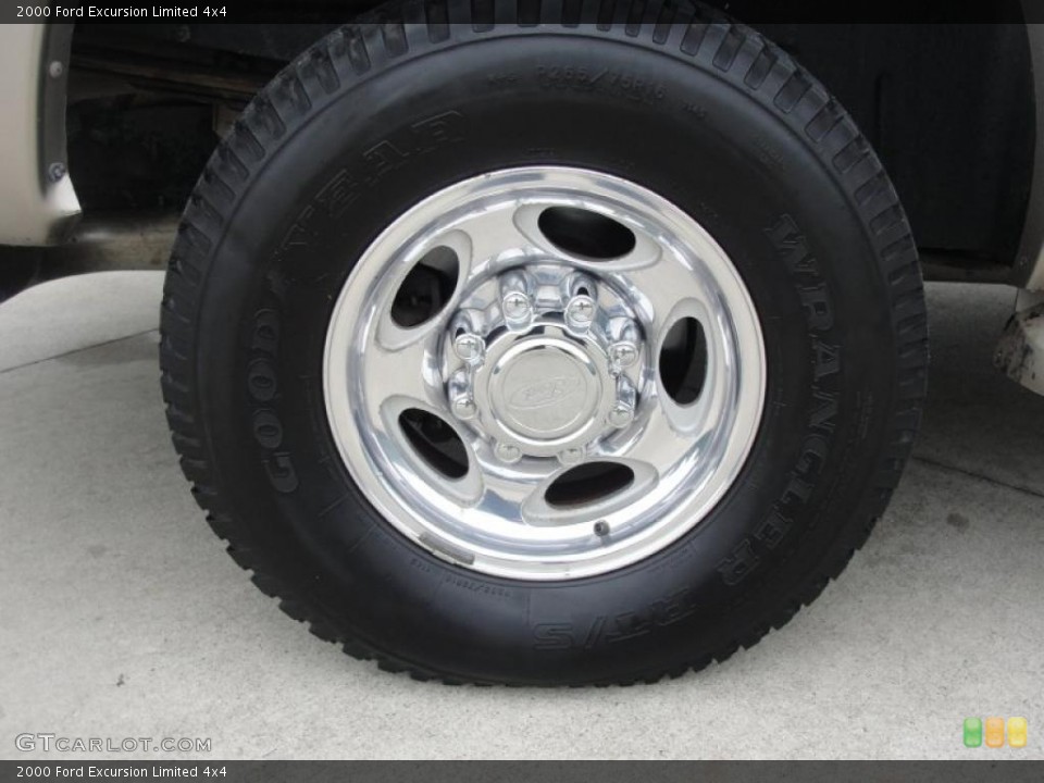 2000 Ford Excursion Limited 4x4 Wheel and Tire Photo #39238813