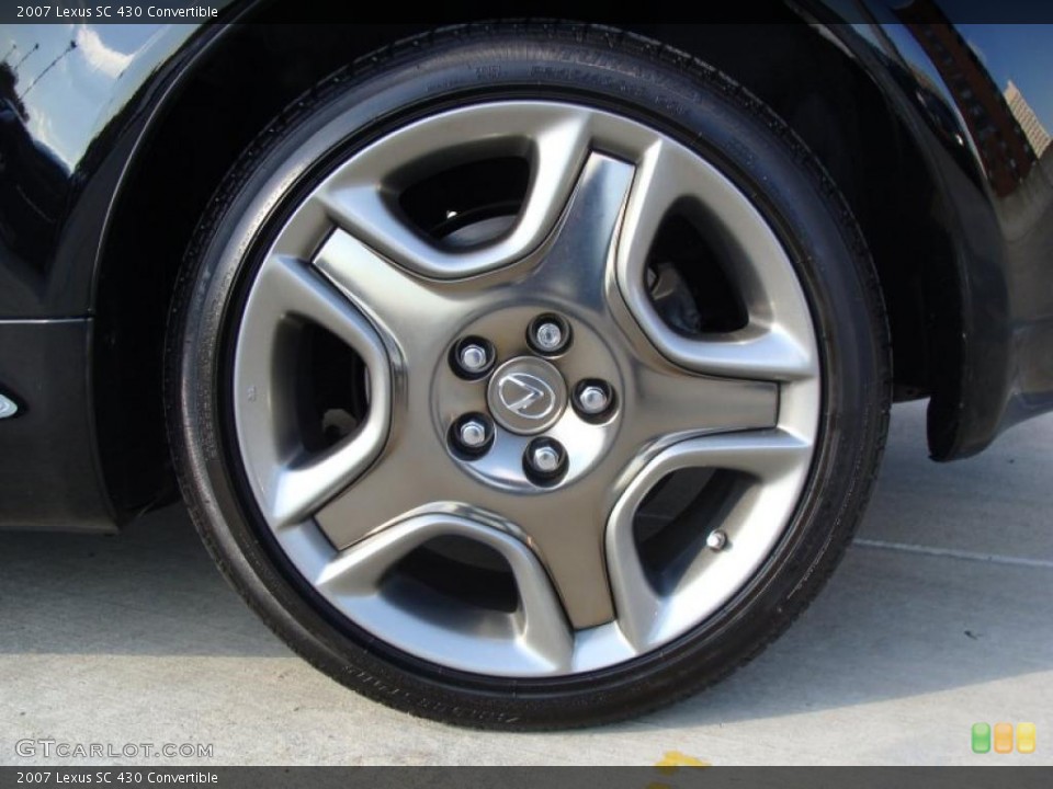 2007 Lexus SC 430 Convertible Wheel and Tire Photo #39244998