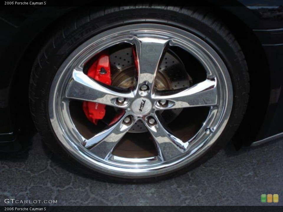 2006 Porsche Cayman Custom Wheel and Tire Photo #39248063