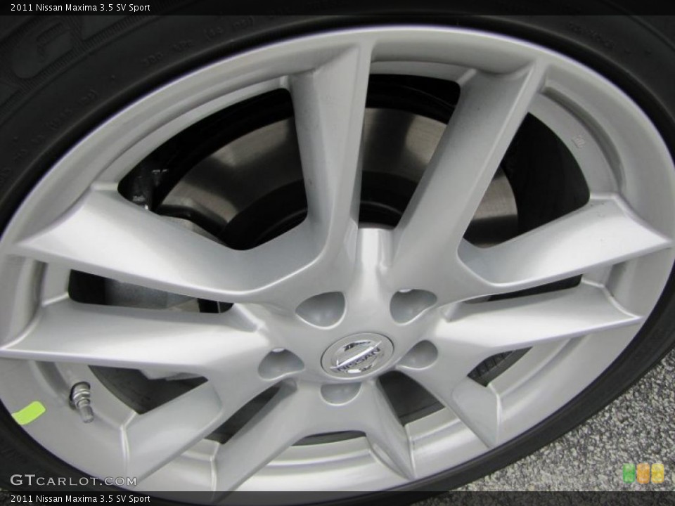 2011 Nissan Maxima 3.5 SV Sport Wheel and Tire Photo #39250040
