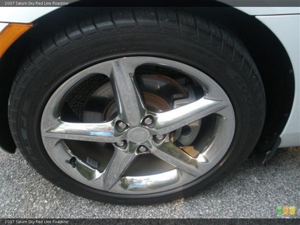 2007 Saturn Sky Red Line Roadster Wheel and Tire Photo #39255162