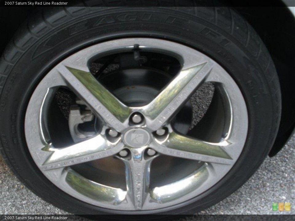 2007 Saturn Sky Red Line Roadster Wheel and Tire Photo #39255166