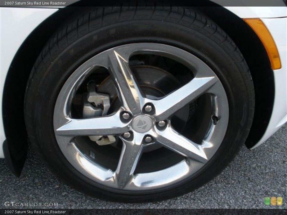 2007 Saturn Sky Red Line Roadster Wheel and Tire Photo #39255174
