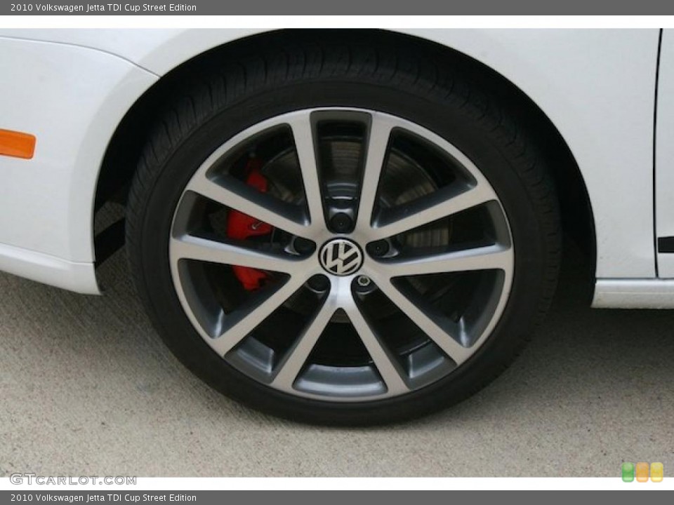 2010 Volkswagen Jetta TDI Cup Street Edition Wheel and Tire Photo #39255863