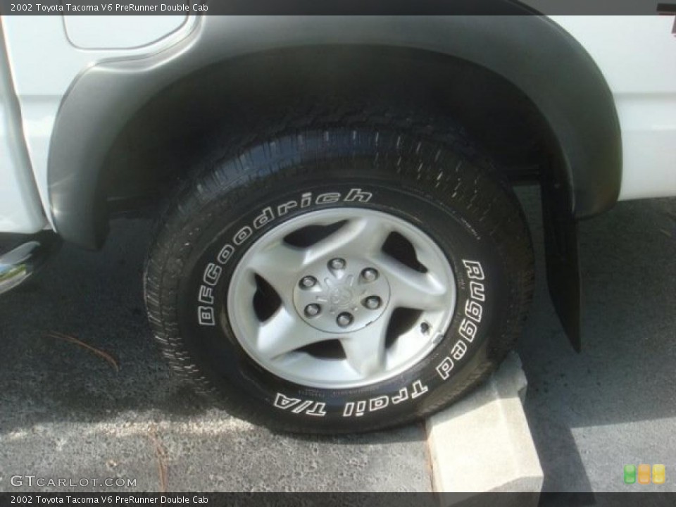 2002 Toyota Tacoma V6 PreRunner Double Cab Wheel and Tire Photo #39257618