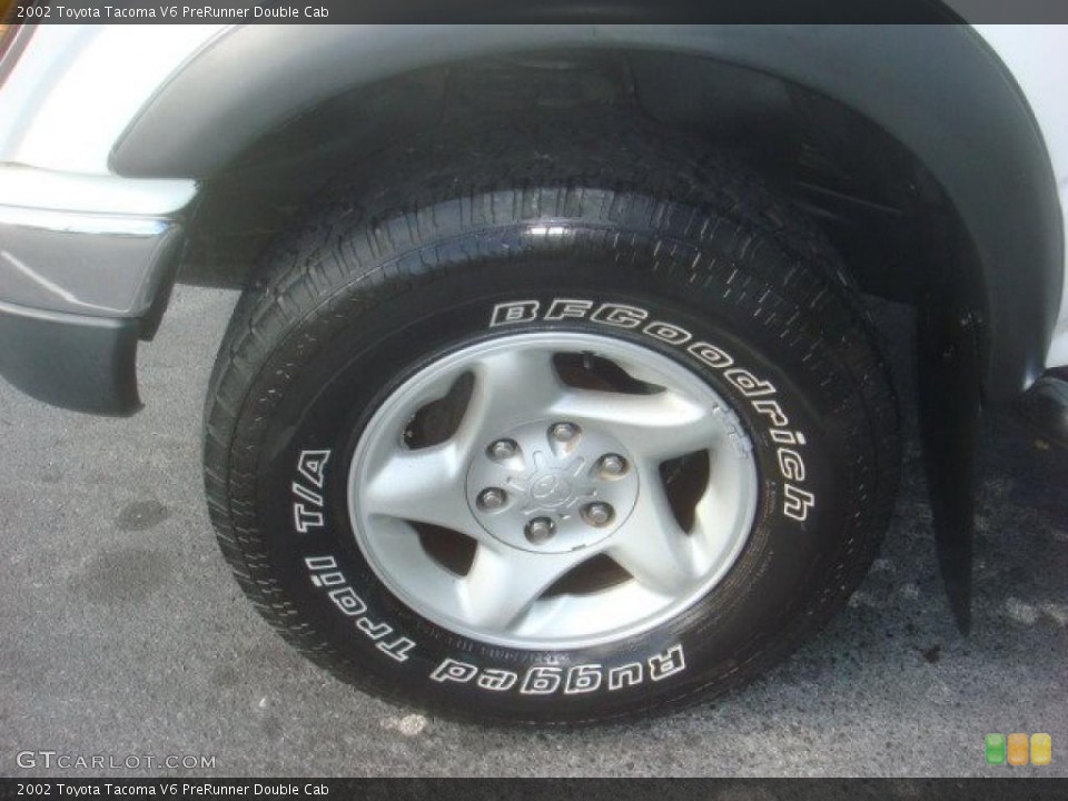 2002 Toyota Tacoma V6 PreRunner Double Cab Wheel and Tire Photo #39257622