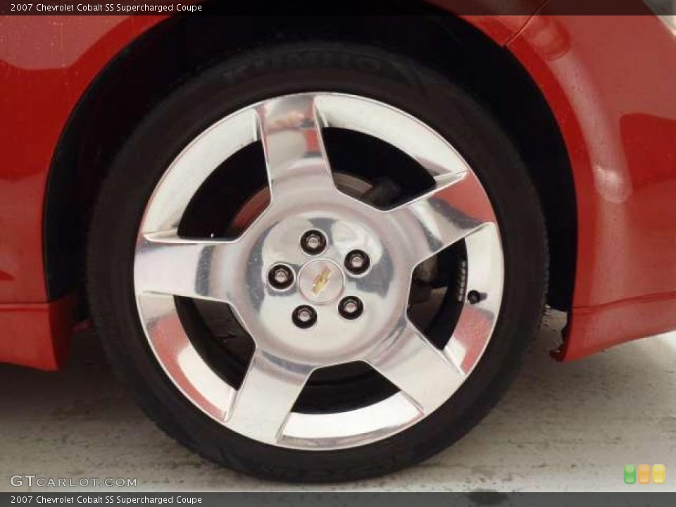 2007 Chevrolet Cobalt SS Supercharged Coupe Wheel and Tire Photo #39259366