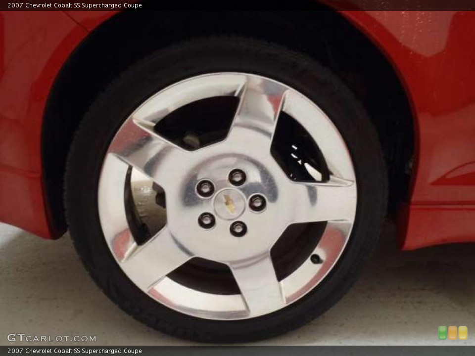 2007 Chevrolet Cobalt SS Supercharged Coupe Wheel and Tire Photo #39259391