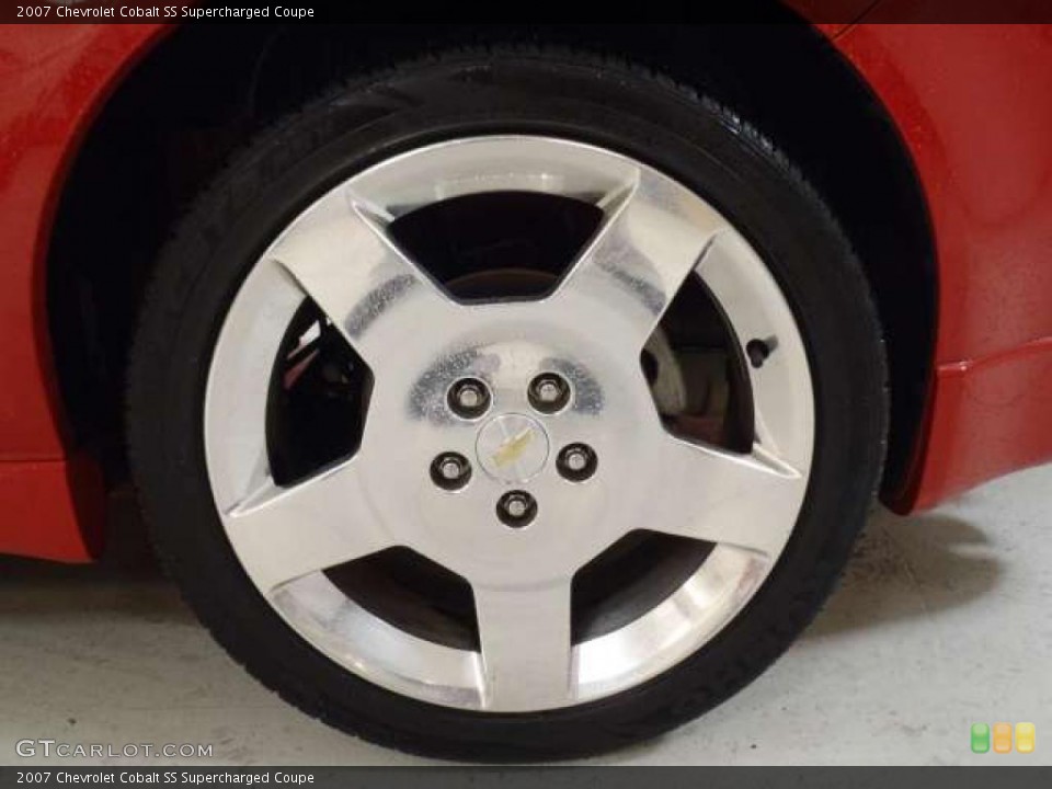 2007 Chevrolet Cobalt SS Supercharged Coupe Wheel and Tire Photo #39259407
